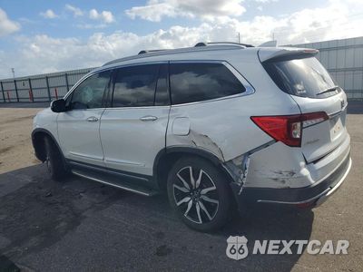 Drugie zdjęcie samochodu z przodu: 2021 HONDA PILOT TOURING VIN:5FNYF6H97MB033785 - miniatura