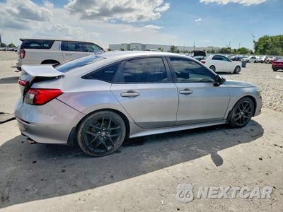 Trzecie zdjęcie samochodu z tyłu: 2023 HONDA CIVIC SPORT VIN:2HGFE2F55PH510314 - miniatura