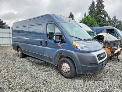 Czwarte zdjęcie samochodu z boku: 2021 RAM PROMASTER 3500 DELIVERY VAN VIN:3C6MRVJG4ME535806 - miniatura