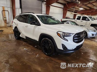 Czwarte zdjęcie samochodu z boku: 2019 GMC TERRAIN SLT VIN:3GKALVEV9KL163849 - miniatura