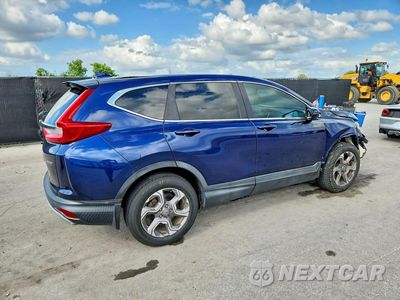 Trzecie zdjęcie samochodu z tyłu: 2019 HONDA CR-V EXL VIN:7FARW2H81KE040642 - miniatura