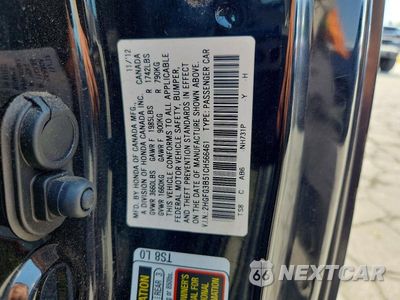 Zdjęcie 13 z 13 samochodu: 2012 HONDA CIVIC LX VIN:2HGFG3B51CH566461 - miniatura