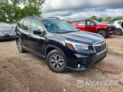 Czwarte zdjęcie samochodu z boku: 2021 SUBARU FORESTER PREMIUM VIN:JF2SKAFC7MH492741 - miniatura