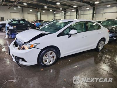 2013 HONDA CIVIC LX 2HGFB2F53DH568197 - główne zdjęcie licytacji z USA - miniatura
