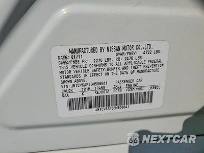 Zdjęcie 12 z 12 samochodu: 2011 INFINITI G37 SEDAN JOURNEY VIN:JN1CV6AP5BM506841 - miniatura