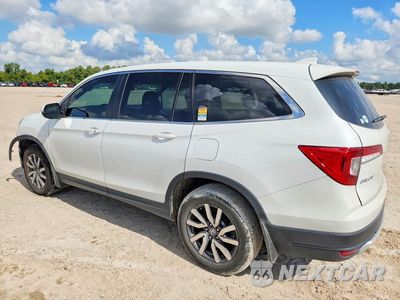 Drugie zdjęcie samochodu z przodu: 2022 HONDA PILOT EXL VIN:5FNYF5H53NB012019 - miniatura