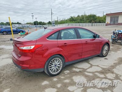 Trzecie zdjęcie samochodu z tyłu: 2014 FORD FOCUS TITANIUM VIN:1FADP3J28EL407297 - miniatura