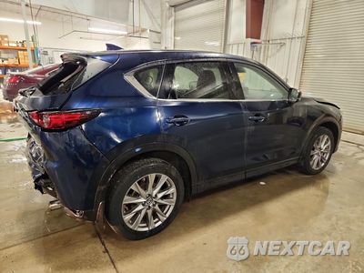 Trzecie zdjęcie samochodu z tyłu: 2021 MAZDA CX-5 GRAND TOURING RESERVE VIN:JM3KFBAY6M0421273 - miniatura