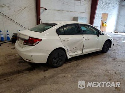 Trzecie zdjęcie samochodu z tyłu: 2014 HONDA CIVIC LX VIN:2HGFB2F50EH531948 - miniatura