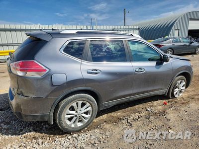 Trzecie zdjęcie samochodu z tyłu: 2016 NISSAN ROGUE SV VIN:KNMAT2MV0GP730490 - miniatura