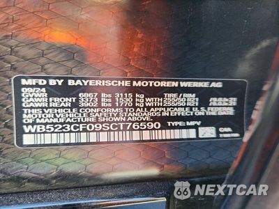 Zdjęcie 14 z 14 samochodu: 2025 BMW IX XDRIVE50 VIN:WB523CF09SCT76590 - miniatura