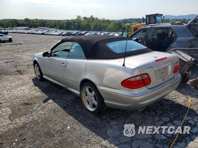 Drugie zdjęcie samochodu z przodu: 2002 MERCEDES-BENZ CLK 430 VIN:WDBLK70G02T107367 - miniatura
