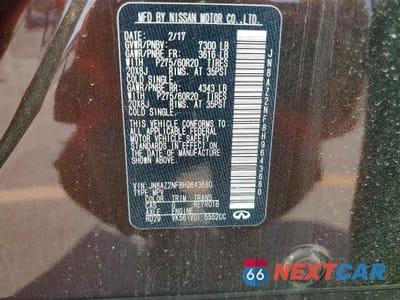 Zdjęcie 13 z 13 samochodu: 2017 INFINITI QX80 BASE VIN:JN8AZ2NF8H9643680 - miniatura