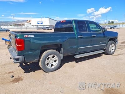 Trzecie zdjęcie samochodu z tyłu: 2014 CHEVROLET SILVERADO K1500 LT VIN:1GCVKREC9EZ403825 - miniatura