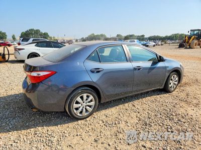 Trzecie zdjęcie samochodu z tyłu: 2015 TOYOTA COROLLA LE VIN:2T1BURHE6FC466161 - miniatura