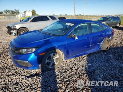 2020 HONDA CIVIC LX 19XFC2F64LE027934 - główne zdjęcie licytacji z USA - miniatura