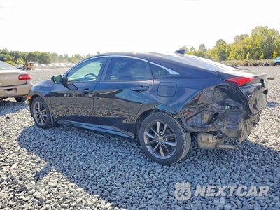 Drugie zdjęcie samochodu z przodu: 2021 HONDA CIVIC EX VIN:19XFC1F35ME009511 - miniatura