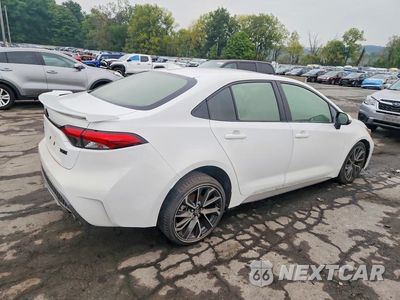 Trzecie zdjęcie samochodu z tyłu: 2021 TOYOTA COROLLA XSE VIN:JTDT4MCE7MJ074600 - miniatura