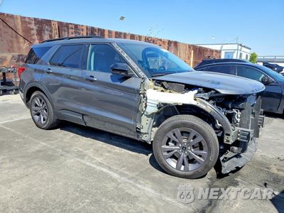 Czwarte zdjęcie samochodu z boku: 2024 FORD EXPLORER XLT VIN:1FMSK7DH2RGA17538 - miniatura
