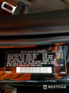 Zdjęcie 13 z 13 samochodu: 2018 VOLVO XC60 T6 VIN:LYVA22RK3JB073107 - miniatura