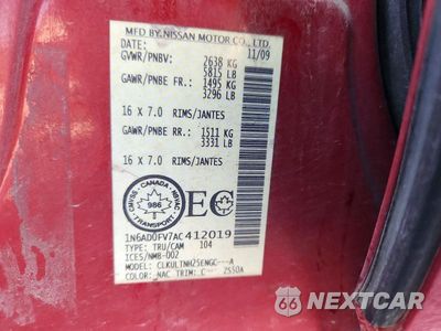 Zdjęcie 12 z 12 samochodu: 2010 NISSAN FRONTIER SE V6 VIN:1N6AD0FV7AC412019 - miniatura