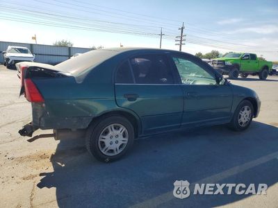 Trzecie zdjęcie samochodu z tyłu: 2001 HONDA CIVIC LX VIN:JHMES16551S012416 - miniatura
