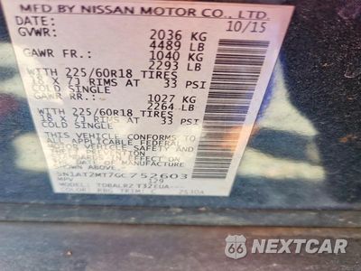 Zdjęcie 13 z 13 samochodu: 2016 NISSAN ROGUE SL VIN:5N1AT2MT7GC752603 - miniatura