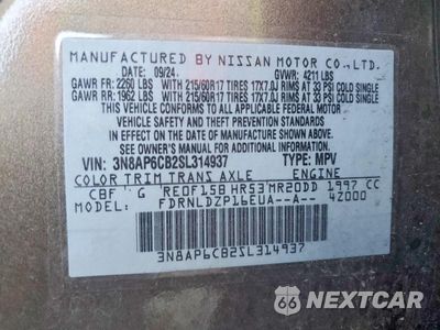 Zdjęcie 13 z 13 samochodu: 2025 NISSAN KICKS SV VIN:3N8AP6CB2SL314937 - miniatura