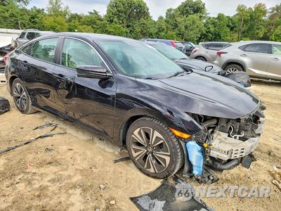 Czwarte zdjęcie samochodu z boku: 2017 HONDA CIVIC EX VIN:19XFC1F43HE206756 - miniatura