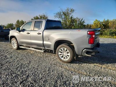 Drugie zdjęcie samochodu z przodu: 2021 CHEVROLET SILVERADO K1500 CUSTOM VIN:1GCRYBEH5MZ120887 - miniatura