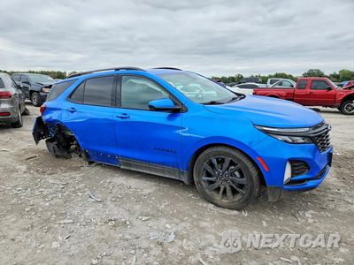 Czwarte zdjęcie samochodu z boku: 2024 CHEVROLET EQUINOX RS VIN:3GNAXMEG6RS241037 - miniatura