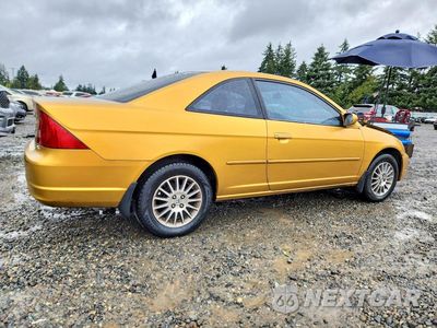 Trzecie zdjęcie samochodu z tyłu: 2001 HONDA CIVIC SI VIN:1HGEM21991L016279 - miniatura