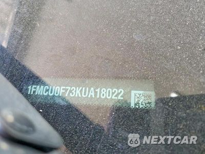 Zdjęcie 14 z 14 samochodu: 2019 FORD ESCAPE S VIN:1FMCU0F73KUA18022 - miniatura