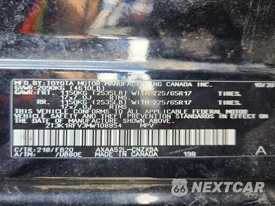 Zdjęcie 13 z 13 samochodu: 2021 TOYOTA RAV4 LE VIN:2T3K1RFV3MW108854 - miniatura