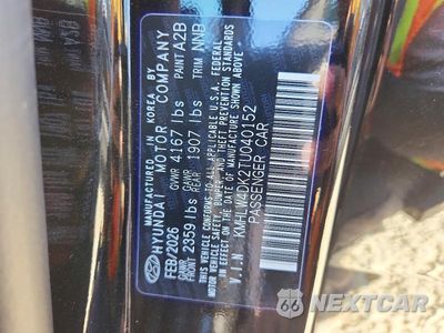 Zdjęcie 12 z 12 samochodu: 2026 HYUNDAI ELANTRA N BASE VIN:KMHLW4DK2TU040152 - miniatura