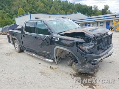 Czwarte zdjęcie samochodu z boku: 2025 GMC SIERRA K1500 SLE VIN:1GTPUBEKXSZ316206 - miniatura