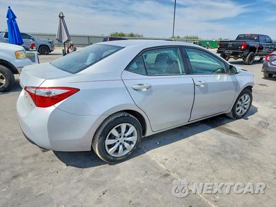 Trzecie zdjęcie samochodu z tyłu: 2014 TOYOTA COROLLA LE VIN:2T1BURHEXEC027429 - miniatura
