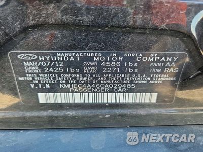 Zdjęcie 13 z 13 samochodu: 2012 HYUNDAI SONATA HYBRID VIN:KMHEC4A46CA029485 - miniatura