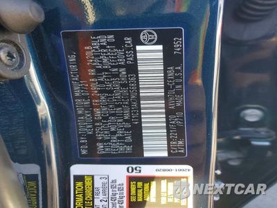 Zdjęcie 12 z 12 samochodu: 2021 TOYOTA CAMRY LE VIN:4T1C31AK7MU568363 - miniatura