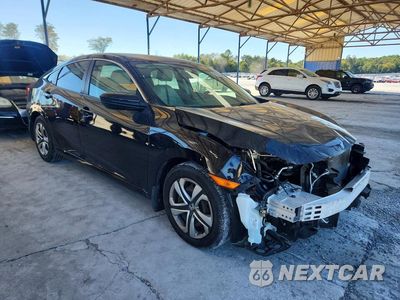 Czwarte zdjęcie samochodu z boku: 2016 HONDA CIVIC LX VIN:2HGFC2F5XGH504403 - miniatura