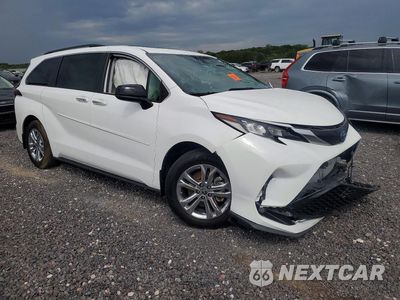 Czwarte zdjęcie samochodu z boku: 2022 TOYOTA SIENNA XSE VIN:5TDDSKFC4NS059419 - miniatura