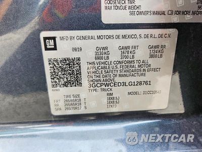 Zdjęcie 13 z 13 samochodu: 2020 CHEVROLET SILVERADO C1500 LT VIN:3GCPWCED3LG128761 - miniatura