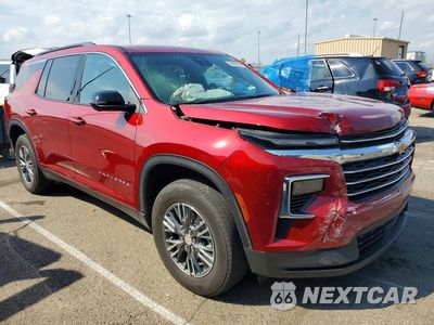 Czwarte zdjęcie samochodu z boku: 2026 CHEVROLET TRAVERSE LT VIN:1GNERGKSXTJ123619 - miniatura