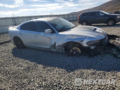 Czwarte zdjęcie samochodu z boku: 2019 DODGE CHARGER SCAT PACK VIN:2C3CDXGJ1KH716014 - miniatura