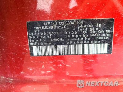 Zdjęcie 12 z 12 samochodu: 2026 SUBARU CROSSTREK PREMIUM VIN:4S4GUHD61T3726447 - miniatura