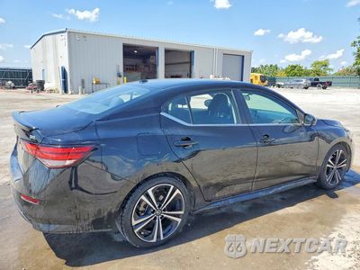 Trzecie zdjęcie samochodu z tyłu: 2021 NISSAN SENTRA SR VIN:3N1AB8DV6MY330324 - miniatura