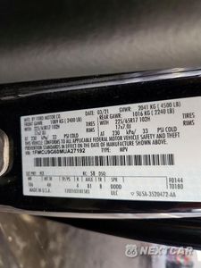 Zdjęcie 13 z 13 samochodu: 2021 FORD ESCAPE SE VIN:1FMCU9G60MUA27192 - miniatura