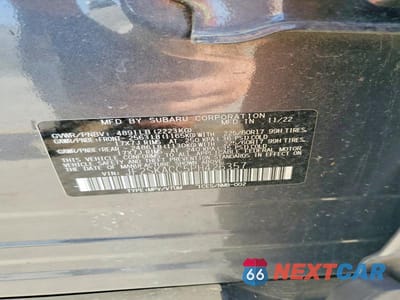 Zdjęcie 13 z 13 samochodu: 2023 SUBARU FORESTER VIN:JF2SKACC5PH426357 - miniatura