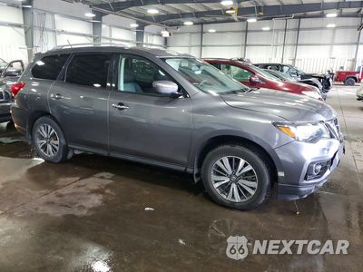 Czwarte zdjęcie samochodu z boku: 2018 NISSAN PATHFINDER SV VIN:5N1DR2MM9JC642437 - miniatura
