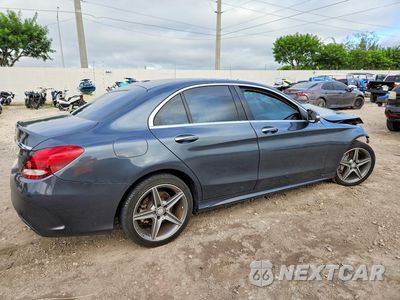 Trzecie zdjęcie samochodu z tyłu: 2015 MERCEDES-BENZ C 300 VIN:55SWF4JB0FU043049 - miniatura
